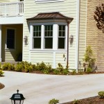 Sweep Style Copper Bay Window with Copper Gutter Trim Copper Bay Window 6