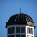 Close Up Of Standing Seam Copper Dome Copper Dome 1-1