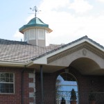 Copper Cupola With Green Over Brown Patina Copper Cupola 4-1