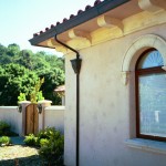 Eclipse Millennium Copper Gutter W/Cast Bronze Eclipse Millennium Leaderhead Eclipse Millennium Copper Gutter 1