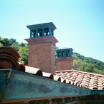 Eclipse Millennium Copper Gutter W/Mission Style Deco Tops Eclipse Millennium Copper Gutter 3-2