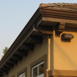 Eclipse Millennium Gutter Painted Brown Eclipse Millennium Painted Gutter 6-1
