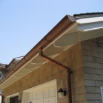 6" World Gutter System W/Fascia Brackets Half Round Copper Gutter 12-3