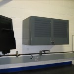 Powder Coated Gray Cabinet Custom Aluminum Cabinets 1-5