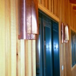 Close Up Of Copper Light Fixtures Copper Light Fixtures 1-1